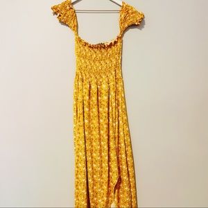 Floral Yellow Maxi Dress x Target